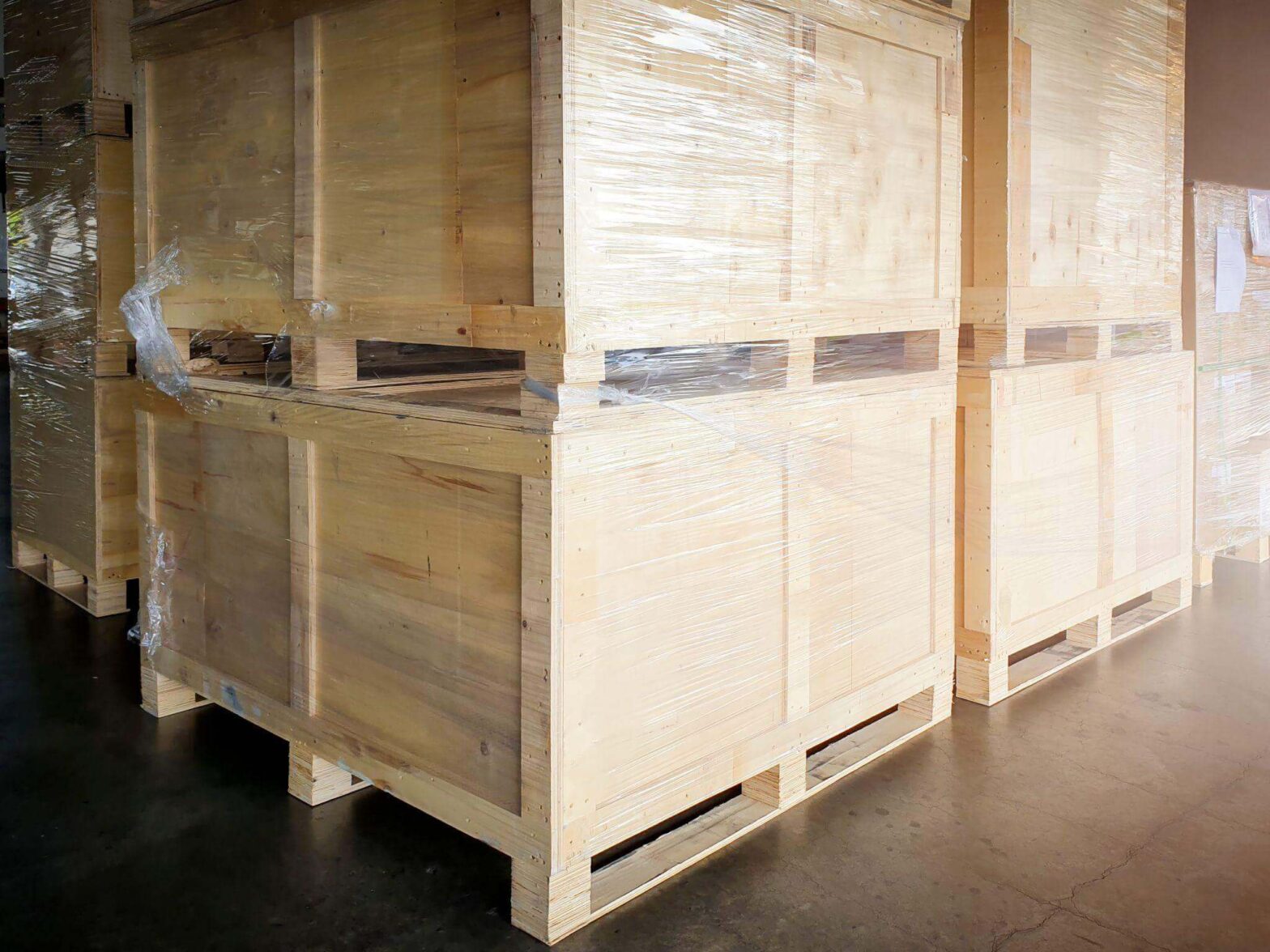 Waterproof Wooden Shipping Crates